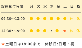 フッター営業時間画像